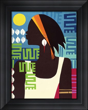 Framed Virtuous Woman Print