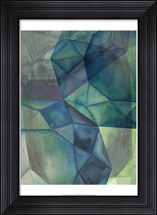 Framed Gemstones I Print