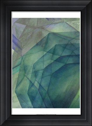 Framed Gemstones II Print