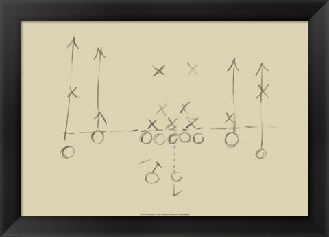 Framed Playbook I Print