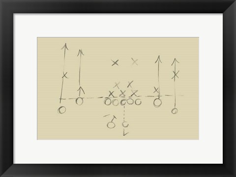 Framed Playbook I Print