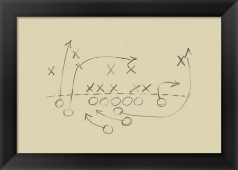 Framed Playbook IV Print