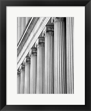 Framed Structural Details III Print