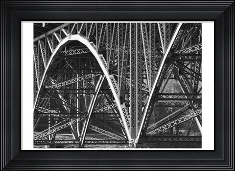 Framed Structural Details IX Print