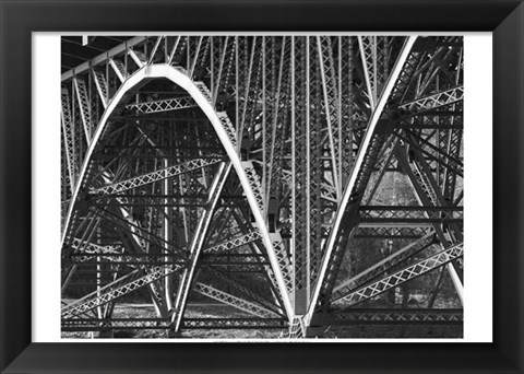 Framed Structural Details IX Print