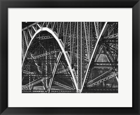 Framed Structural Details IX Print