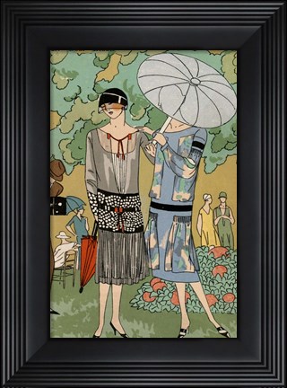 Framed Vintage Couture VI Print