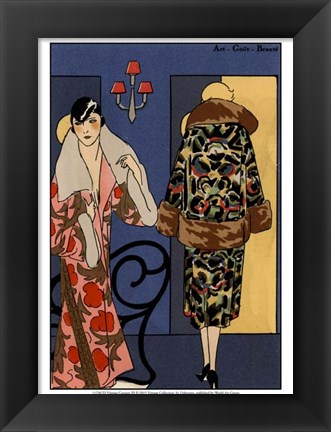 Framed Vintage Couture XI Print