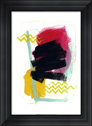 Framed Fringe Aspect VIII Print
