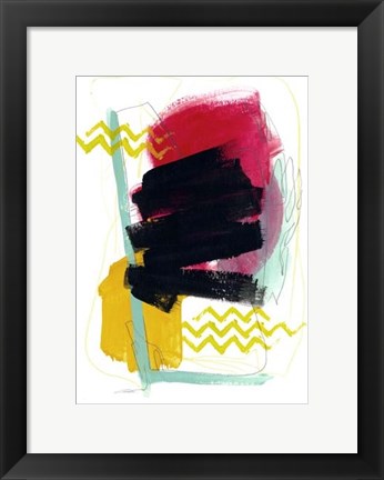 Framed Fringe Aspect VIII Print