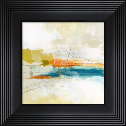 Framed Atmospheric V Print