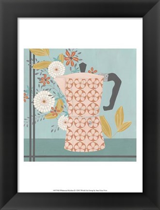 Framed Whimsical Kitchen I Print