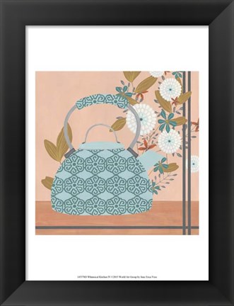 Framed Whimsical Kitchen IV Print