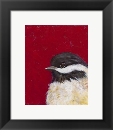 Framed Bird Portrait II Print