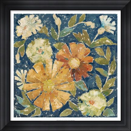 Framed April Flowers II Print