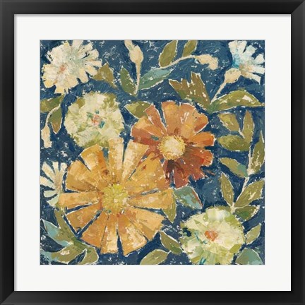 Framed April Flowers II Print