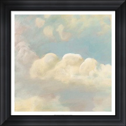 Framed Cloud Study I Print