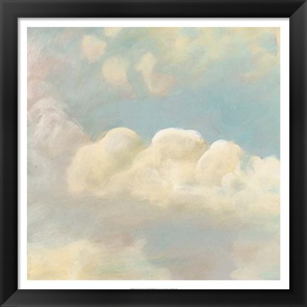 Framed Cloud Study I Print