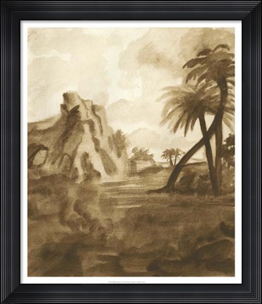 Framed British Tropics II Print