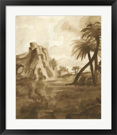 Framed British Tropics II Print