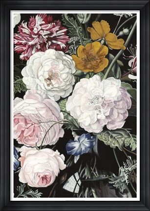 Framed Baroque Botanica II Print