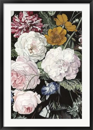 Framed Baroque Botanica II Print