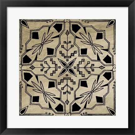 Framed Intricate Detail IV Print