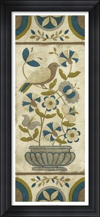 Framed Calais Rose I Print