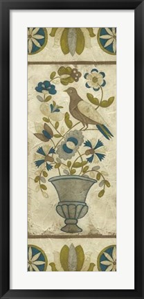 Framed Calais Rose II Print