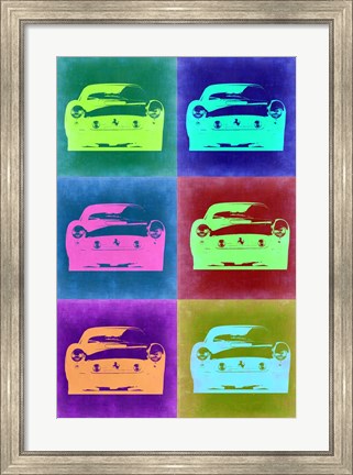 Framed Ferrari Pop Art 2 Print