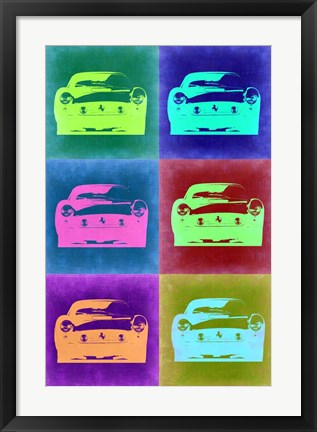 Framed Ferrari Pop Art 2 Print