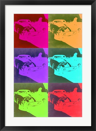 Framed Racing Ferrari Pop Art 3 Print