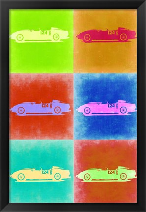 Framed Classic Ferrari Pop Art 2 Print