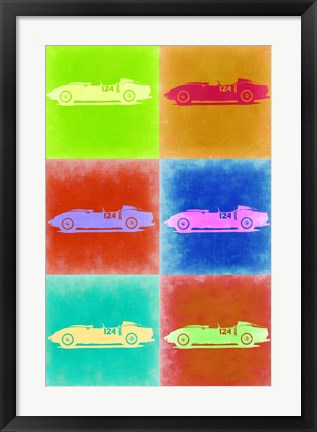 Framed Classic Ferrari Pop Art 2 Print