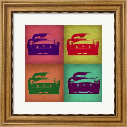 Framed Ferrari Pop Art 1 Print