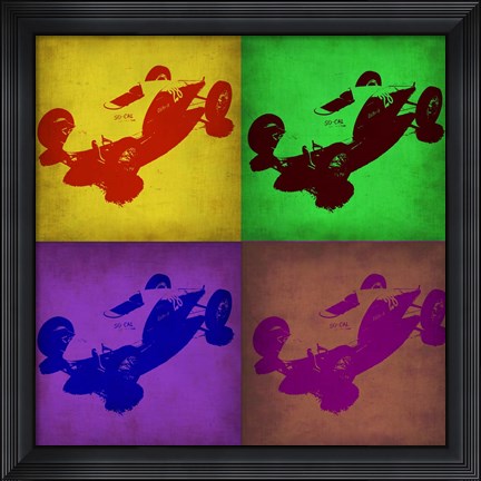 Framed SoCal Pop Art 1 Print