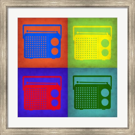 Framed Vintage Radior Pop Art 1 Print