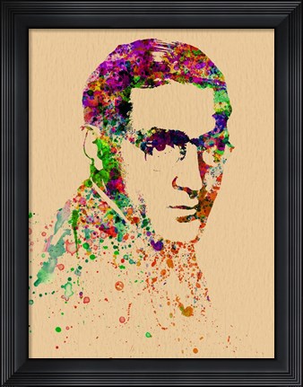 Framed Benny Goodman Watercolor Print