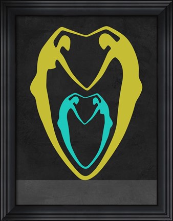 Framed Couple Heart Print