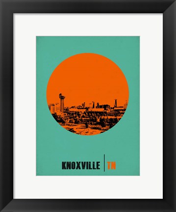 Framed Knoxville Circle 1 Print