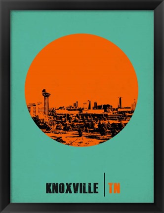 Framed Knoxville Circle 1 Print