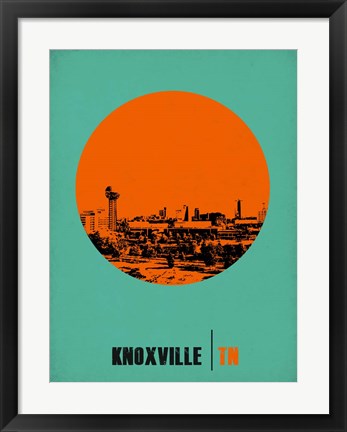 Framed Knoxville Circle 1 Print