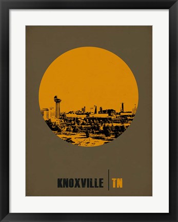 Framed Knoxville Circle 2 Print