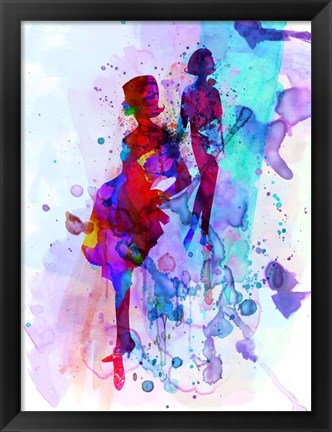 Framed Fashion Models 5 Print