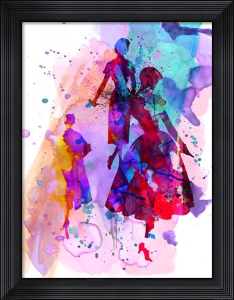 Framed Fashion Models 6 Print