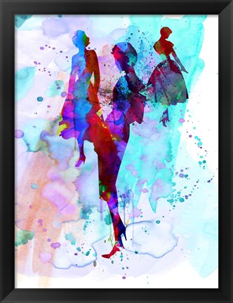 Framed Fashion Models 7 Print