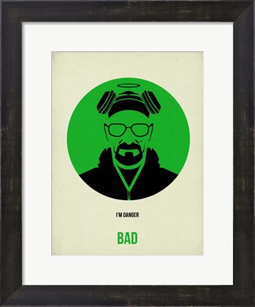 Framed Bad 1 Print