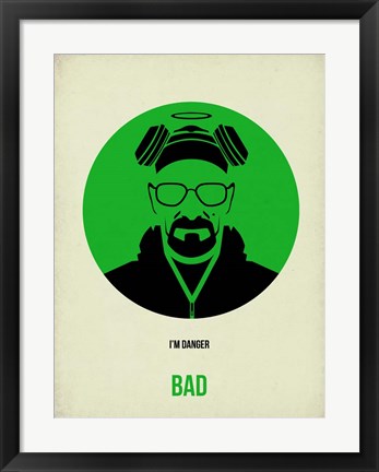 Framed Bad 1 Print