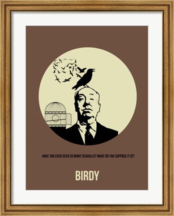 Framed Birdy 1 Print