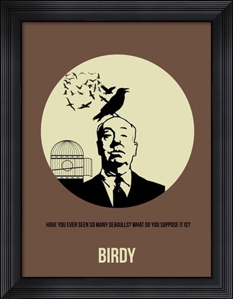 Framed Birdy 1 Print